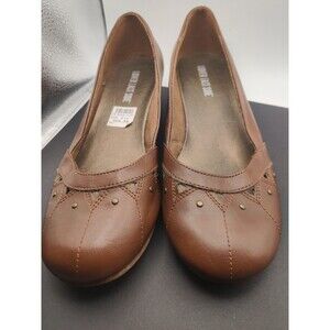 Brown slip ons Lower east side women's size 8.5